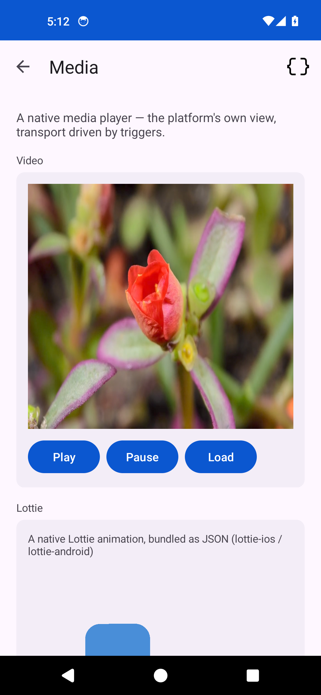 Media playback, Android Android