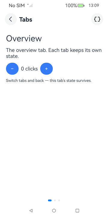 Tabs, HarmonyOS ArkUI