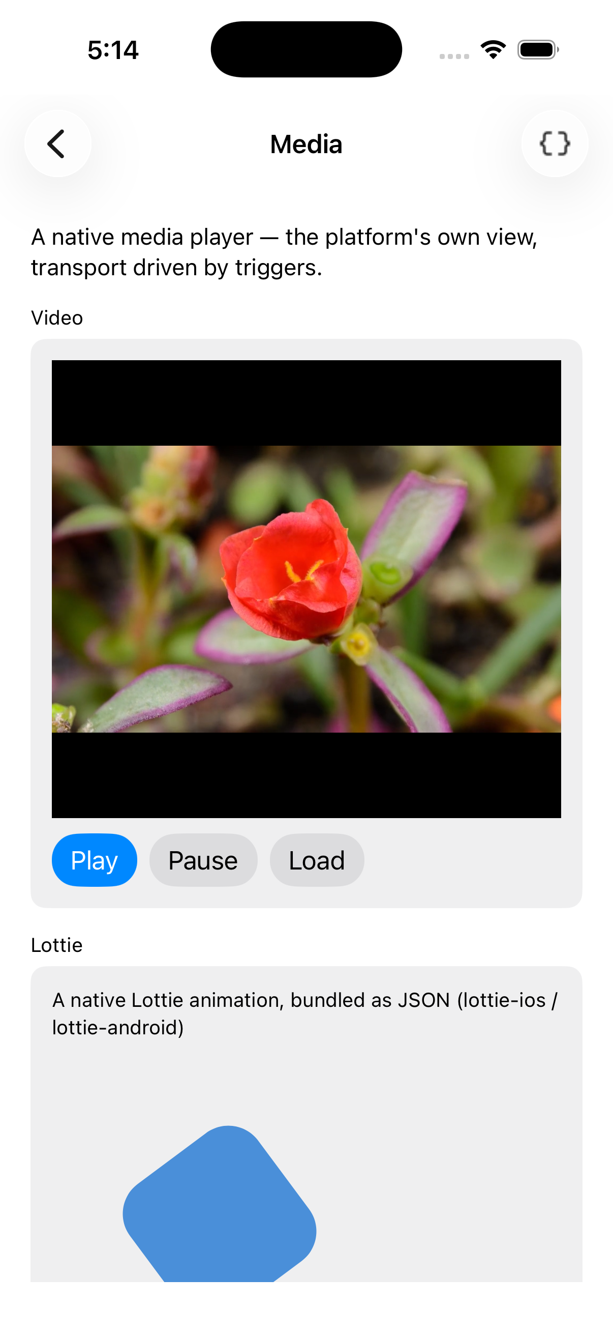 Media playback, iOS UIKit