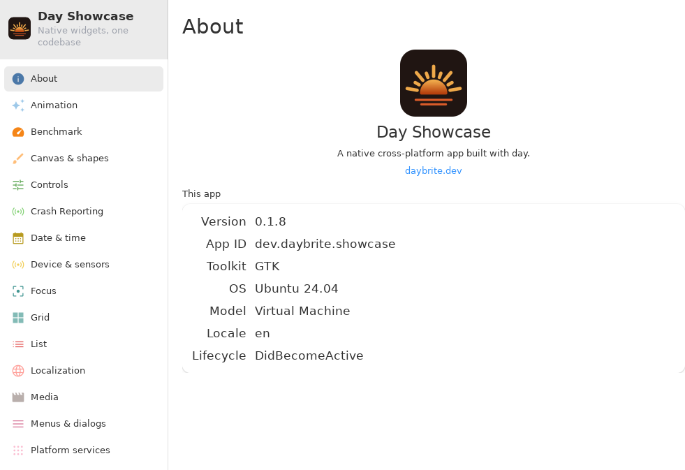 Home, Linux GTK 4