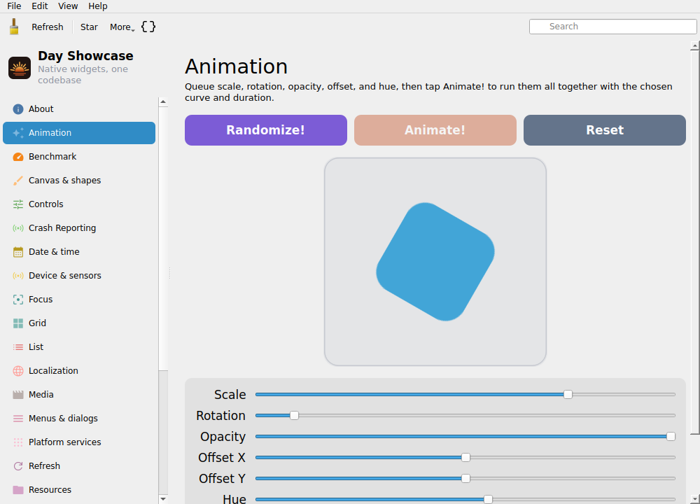 Animation, Linux Qt 6
