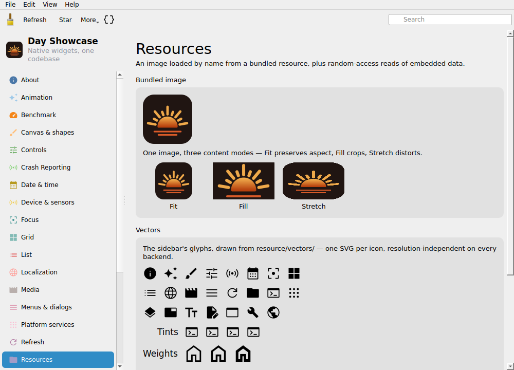 Resources, Linux Qt 6