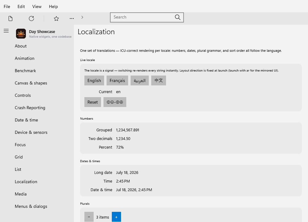 Localization, Windows XAML